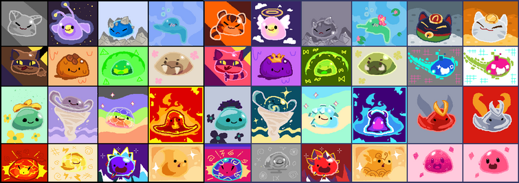 All Slimes in Slime rancher! :3 (Signature as proof, or you can check my  account on Slime rancher Amino) : r/slimerancher