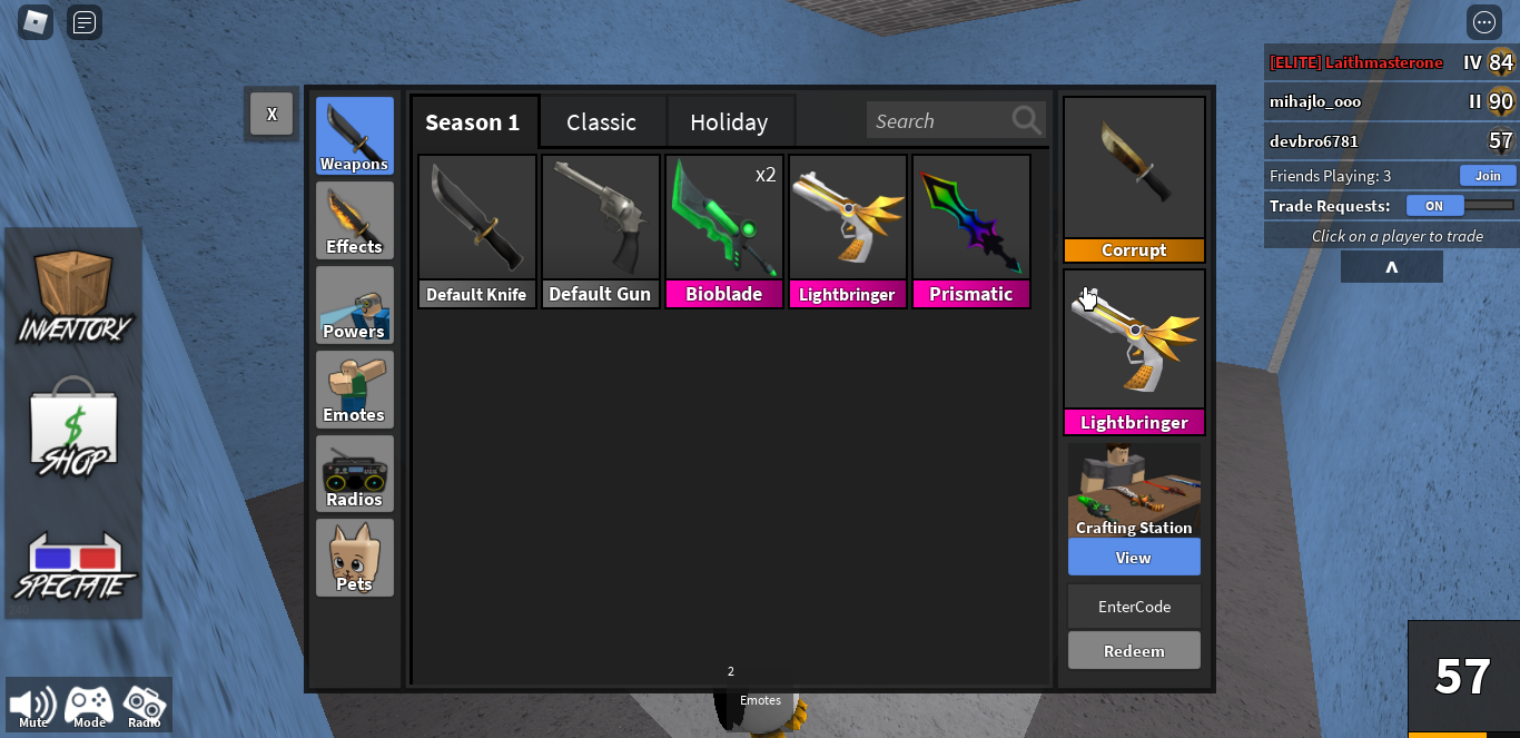 MM2 Inventory