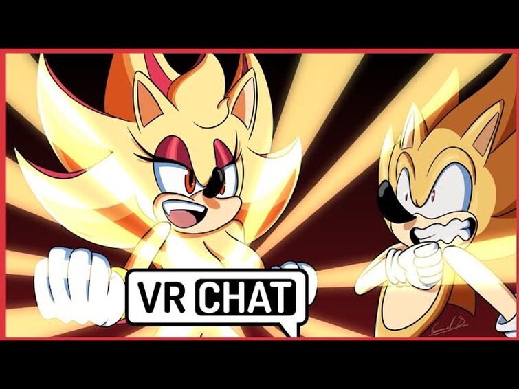 SONIC AND SILVER BRING FEMALE TEAM SSS TO PLANET WISP IN VR CHAT! 