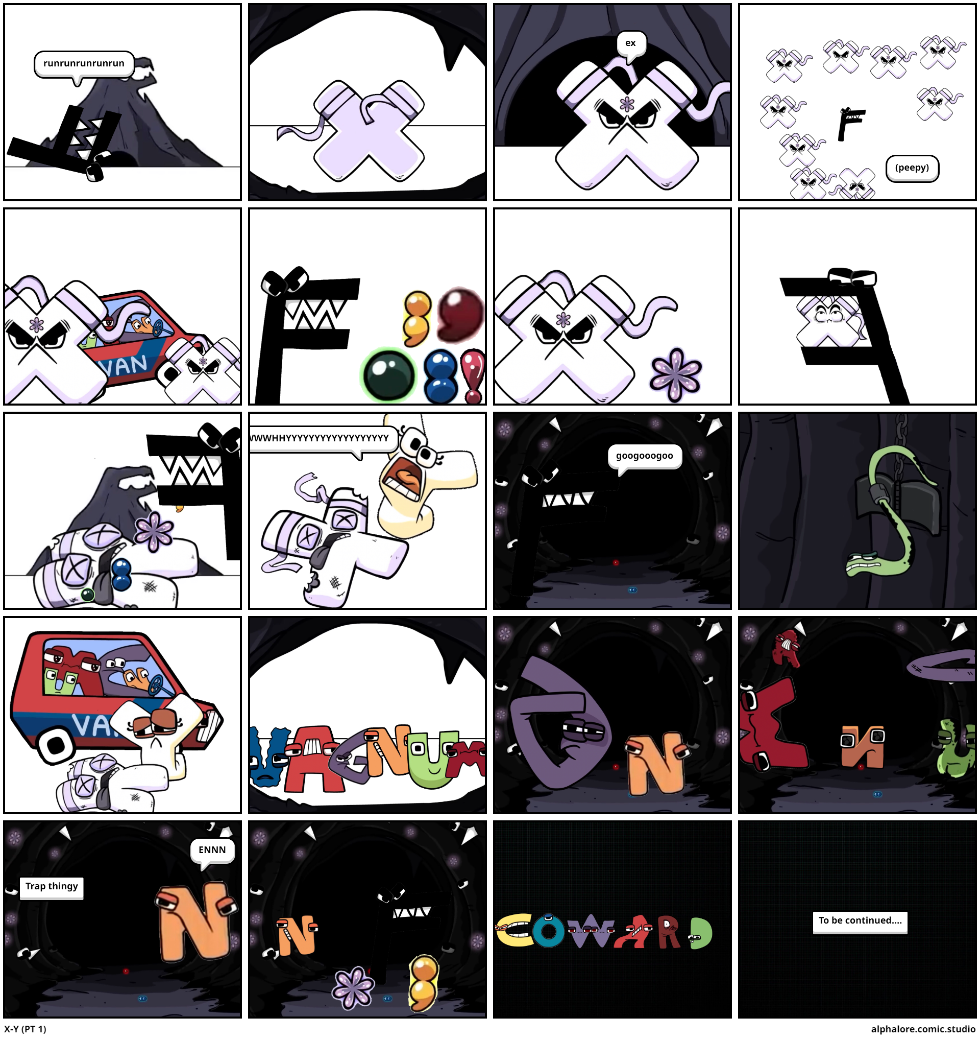 Alphabet lore (Christmas special) X-Y - Comic Studio