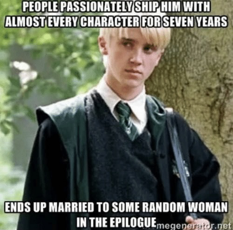 Drapple❤️  Draco harry potter, Harry potter memes, Harry potter