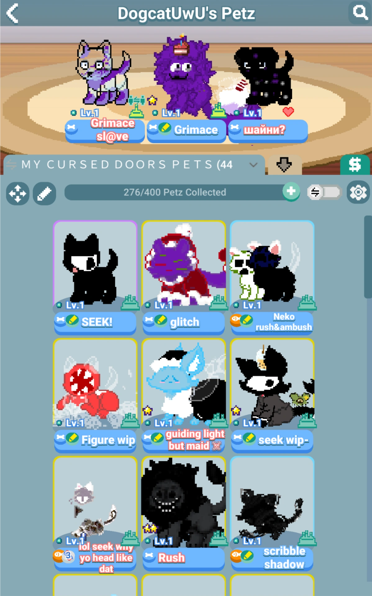 Of course i open my innventory on this game and this is whats in my