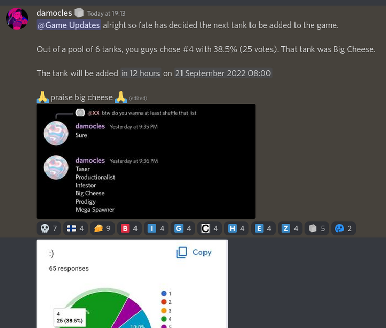 So there was a poll in the Arras.io Discord Server.