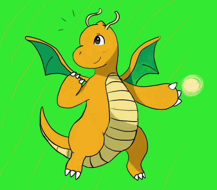 Digital art #3 : Dragonite 🐉 | Fandom