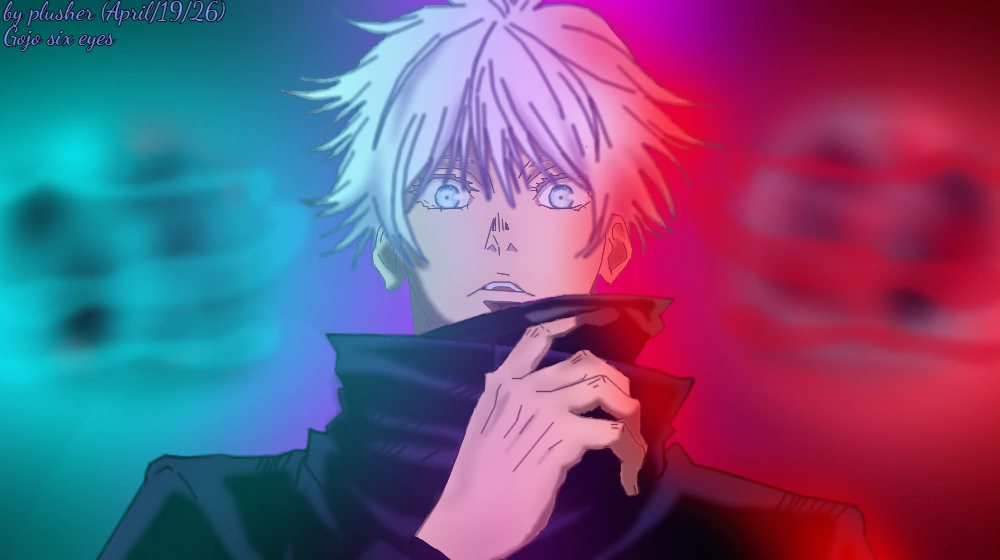Gojo six eyes (ART) | Fandom