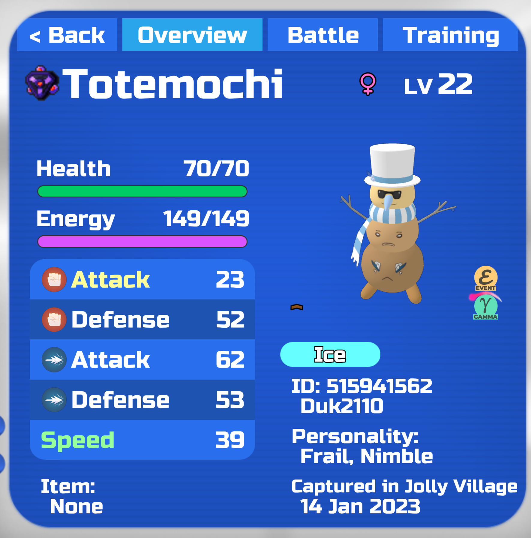 Loomian Legacy Training Hotspots - phc3lyy
