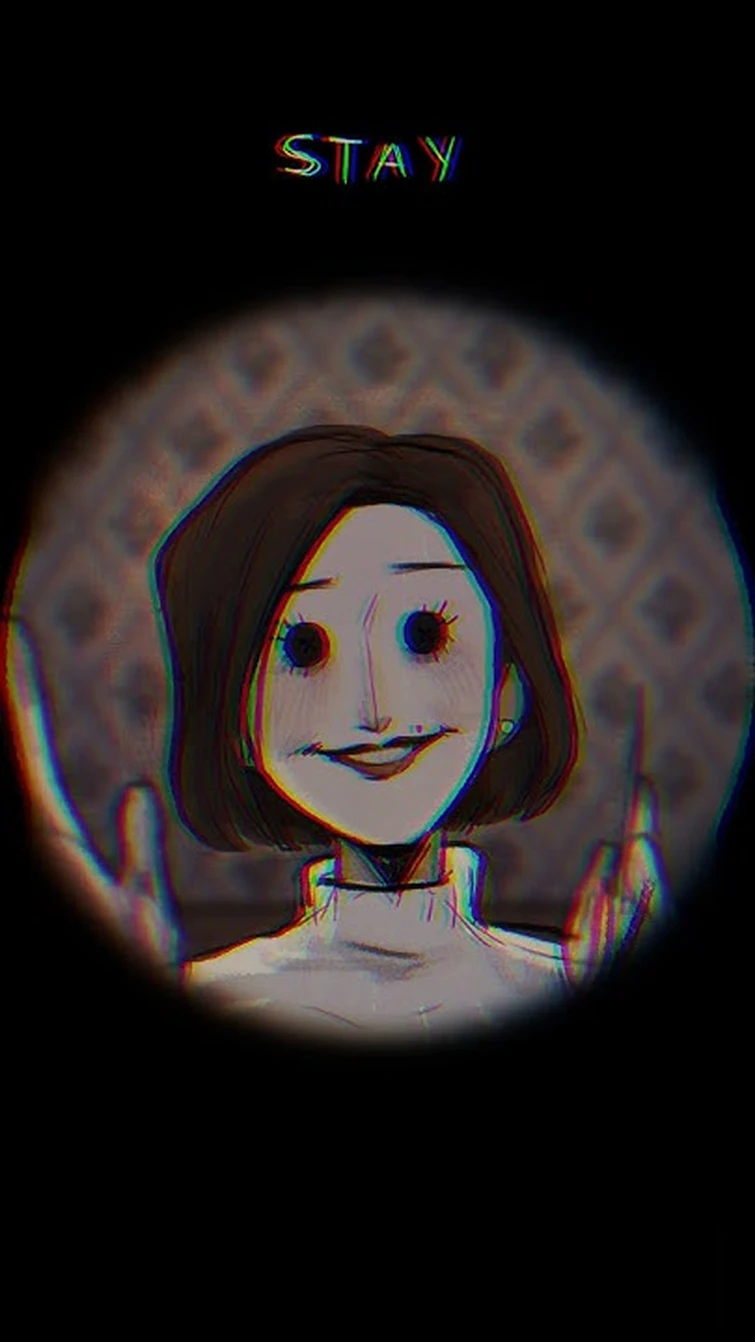 We see you, Coraline. #coraline #coraline #animatic #opal #jackstauber