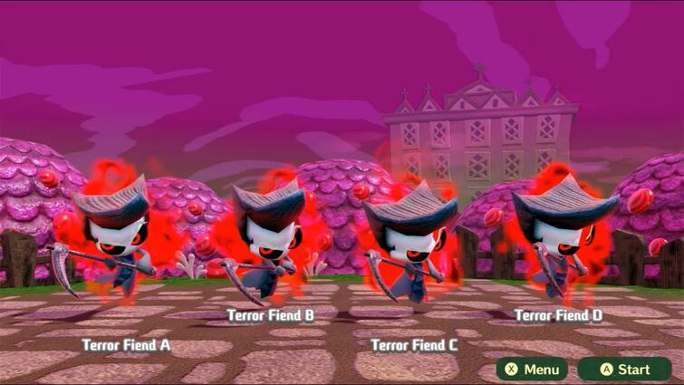 Miitopia - "This is how you Encounter Enemy" Four Annoying Terror Fiend - Nintendo Switch