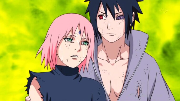 Image: sasuke Uchiha y sakura Haruno de pequeños :3 on We Heart It