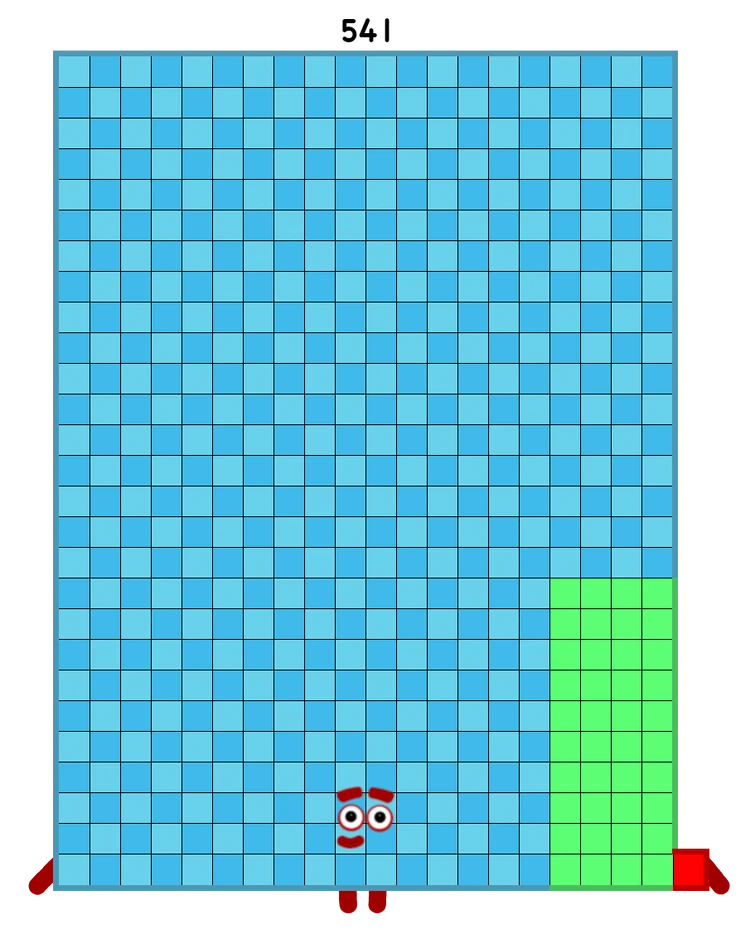 My fanmade Numberblocks 541 and 744 | Fandom