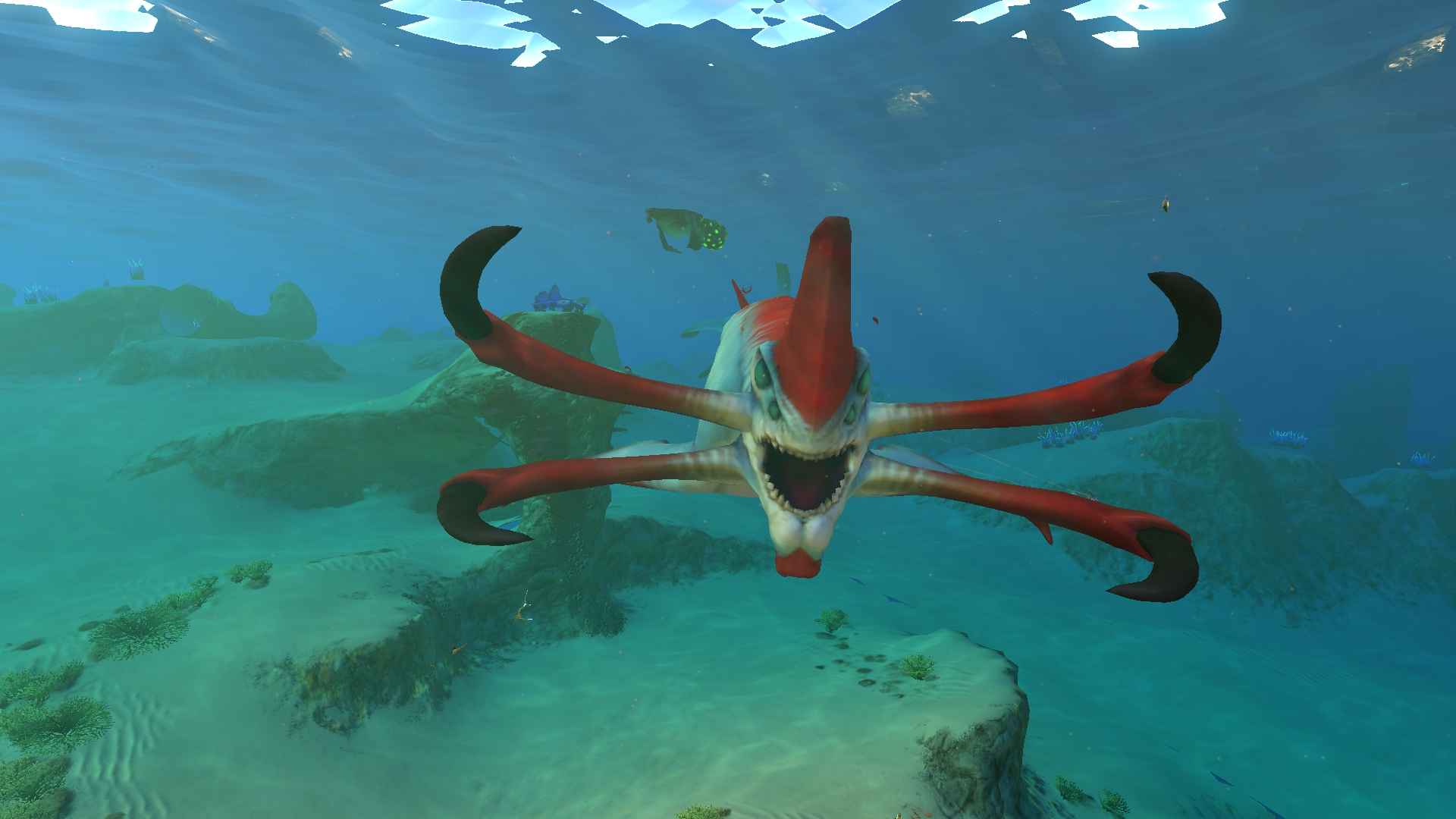 Фрукт левиафана. Левиафан сабнавтика. Жнец Левиафан Subnautica. Сабнатика Левиафан Жнец. Субнаутика Левиафан Жнец.