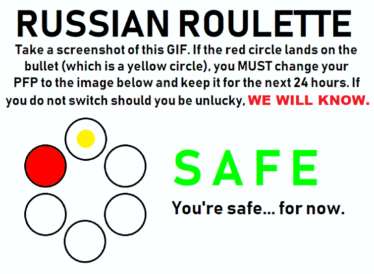 Russian roulette thingy because yes | Fandom