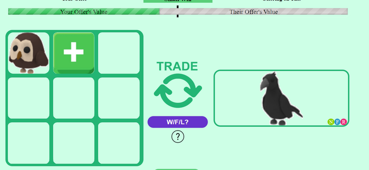 The adopt me trading values website doesn't understand the value
