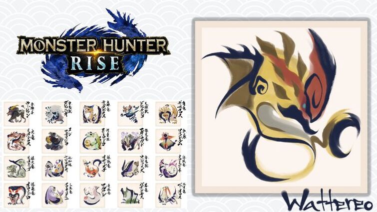 monster hunter monster icons
