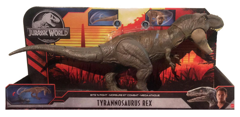 bite and fight t rex