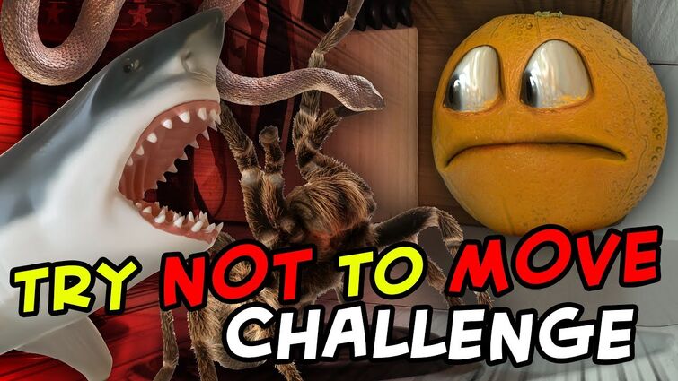 Annoying Orange - Try Not to Move Challenge