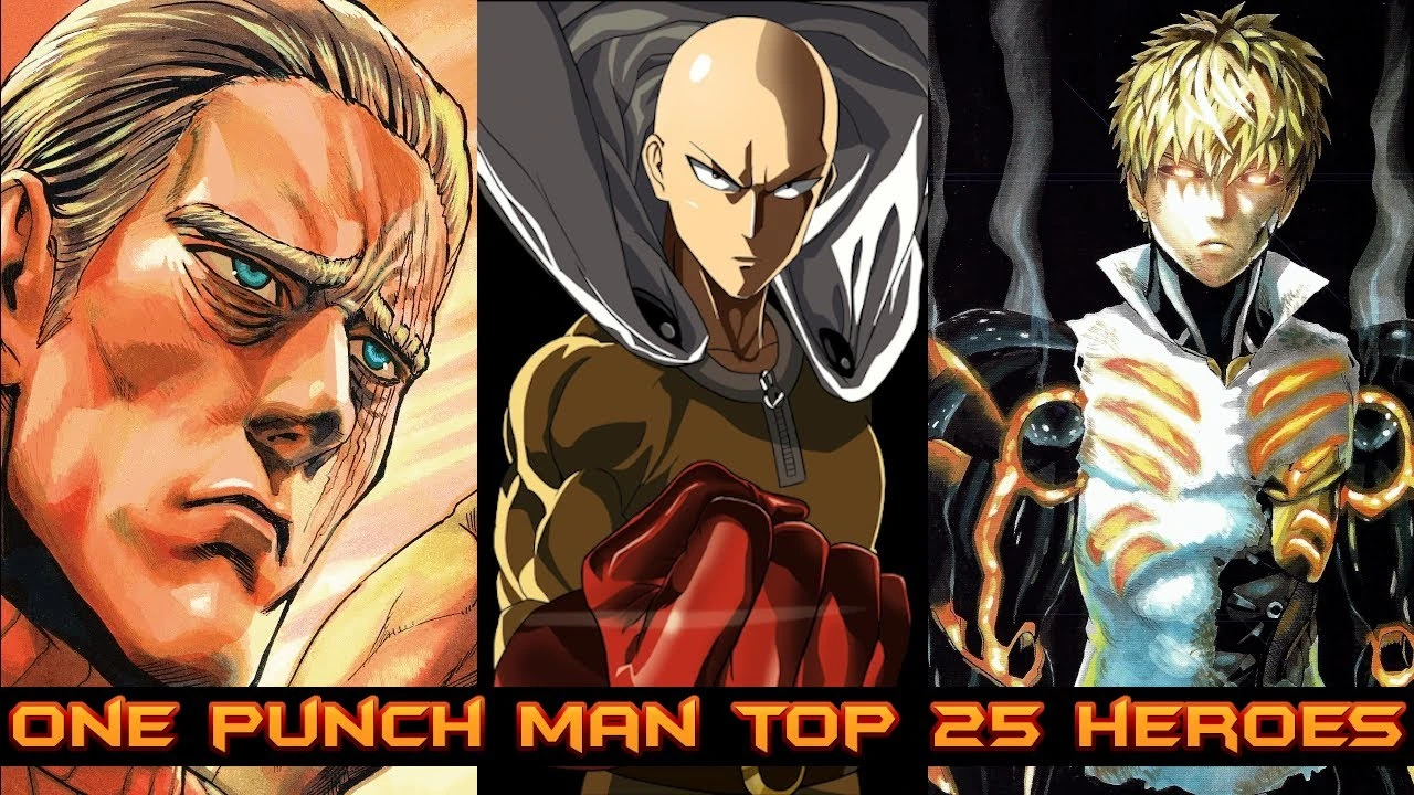 One Punch Man Top 25 Strongest Heroes 2019 Fandom