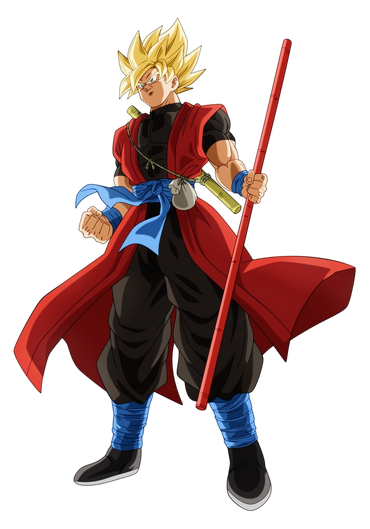 Xeno Goku Super Saiyan Manga Super dragon ball heroes - Gunawan Rb