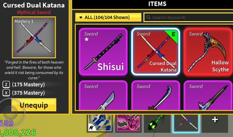 How to get Cursed Dual Katana FAST & EASY in Blox Fruits? Mythical Swords  guide for Beginners Roblox 