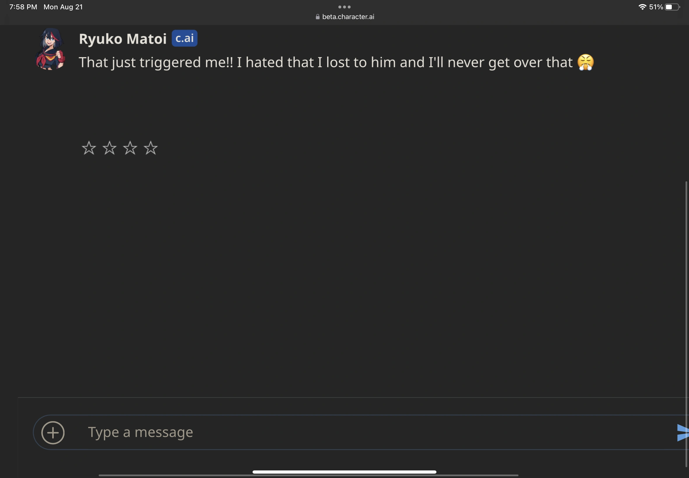 How Ryuko Feels about losing to Shadow | Fandom