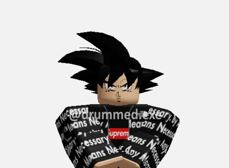 Les Goooooooooo Fandom - goku drip roblox avatar