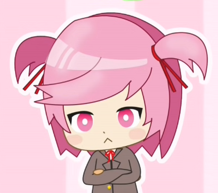 chibi natsuki disapproves | Fandom
