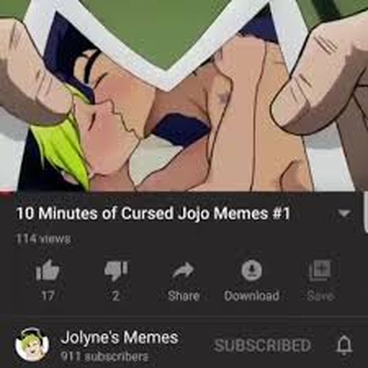 10 Minutes of Cursed JoJo Memes 