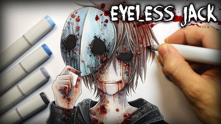 "How Eyeless Jack came to be" (Horror Story) Creepypasta + Drawing