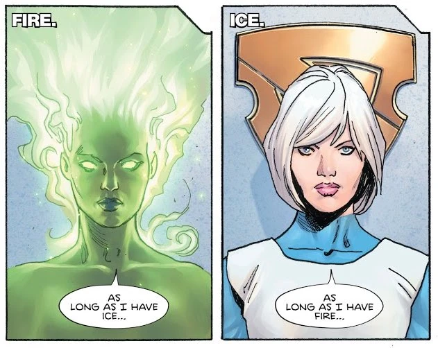 What if Fire and Ice were dating? | Fandom