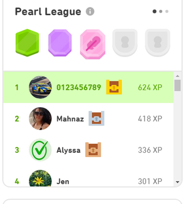 How many leagues are there in Duolingo?