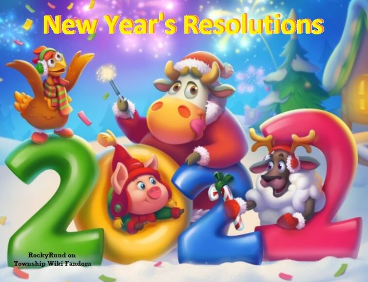 Township Christmas 2022 Township 2022: New Year's Resolutions | Fandom