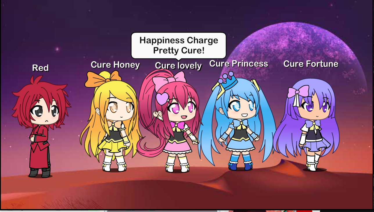 Happiness Charge Precure In Gacha Life Fandom