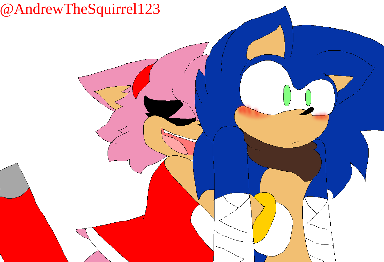 Sing a song❤  Sonic and amy, Sonic unleashed, Sonic art