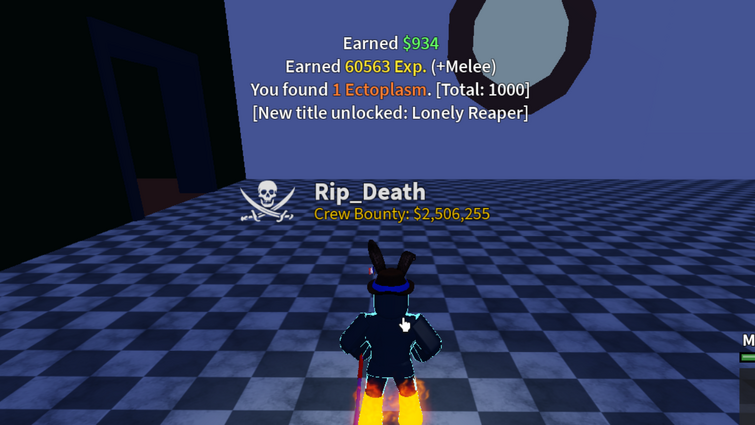 How I Obtained The RAREST TITLE In Blox Fruits 