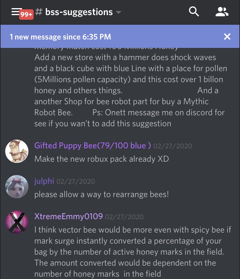 Bee Swarm Simulator Test Realm Discord