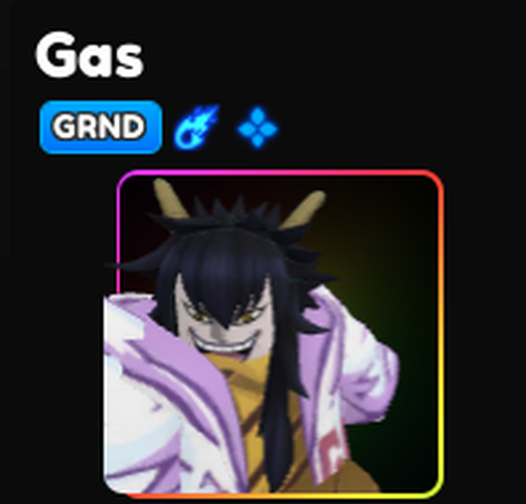 Gas (Caesar Clown), Anime Adventures Wiki