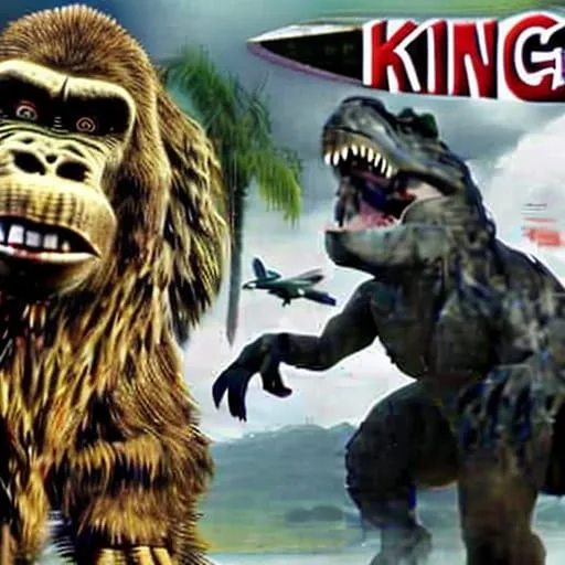 AI generated King Kong movie poster Fandom