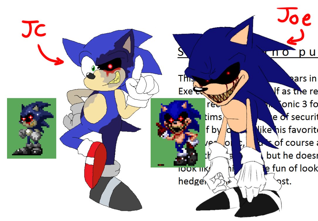 JobDoughBoi on X: 2017 sonic.exe canon  / X