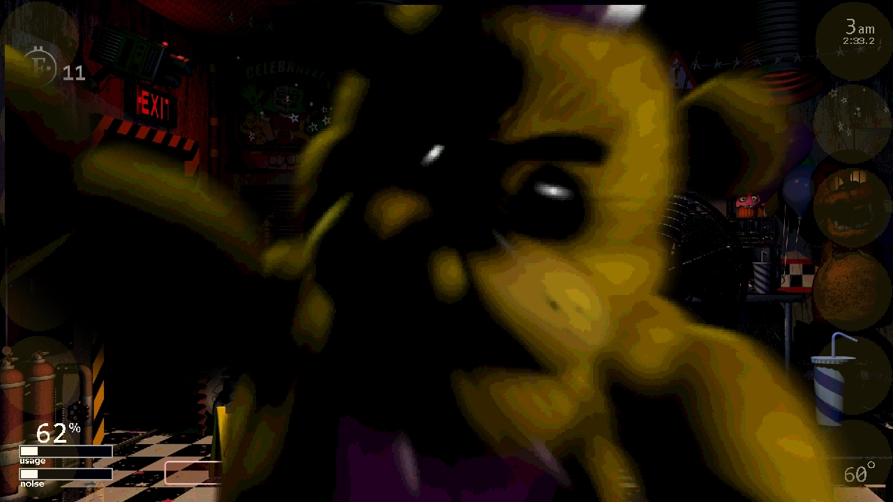 Fnaf UCN Secret Fredbear Jumpscare Easter Egg! 