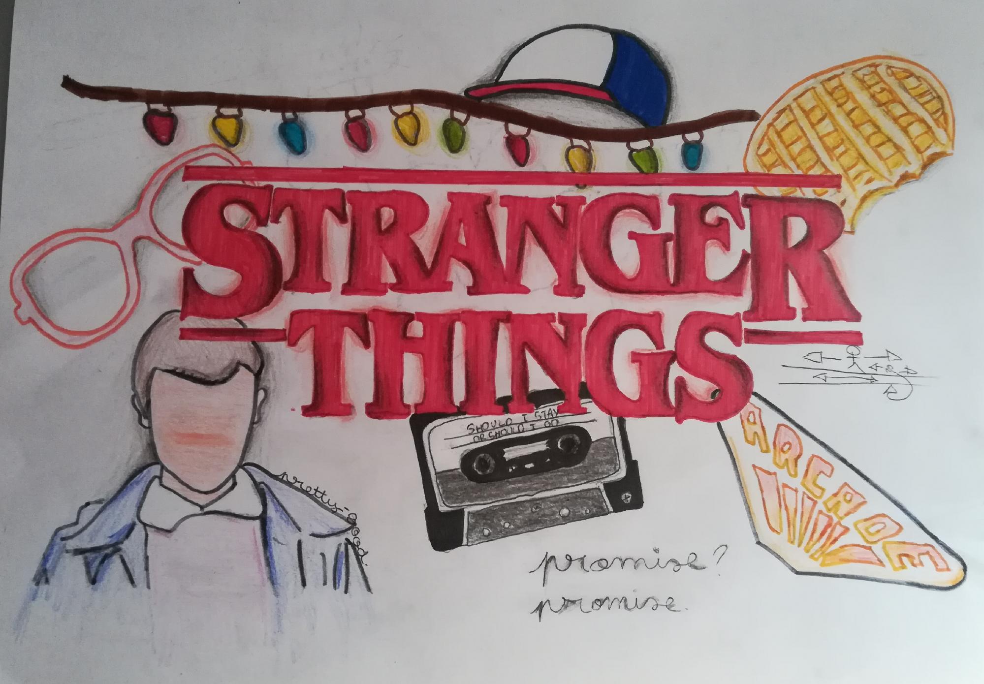 Stranger Things Dessin Facile Logo Fanart de Stranger Things | Fandom