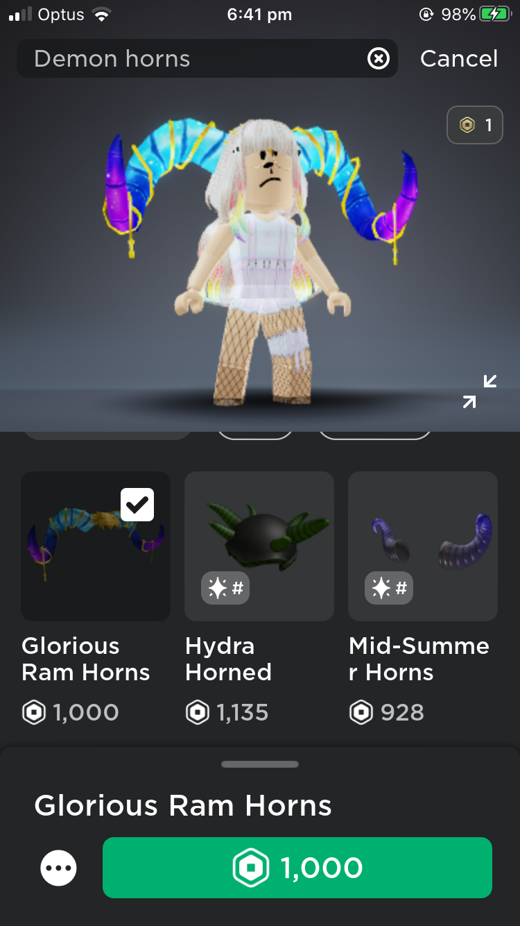 0 Fandom - demon horns roblox