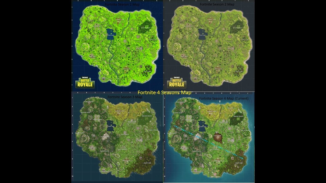 Fortnite Map Season 2