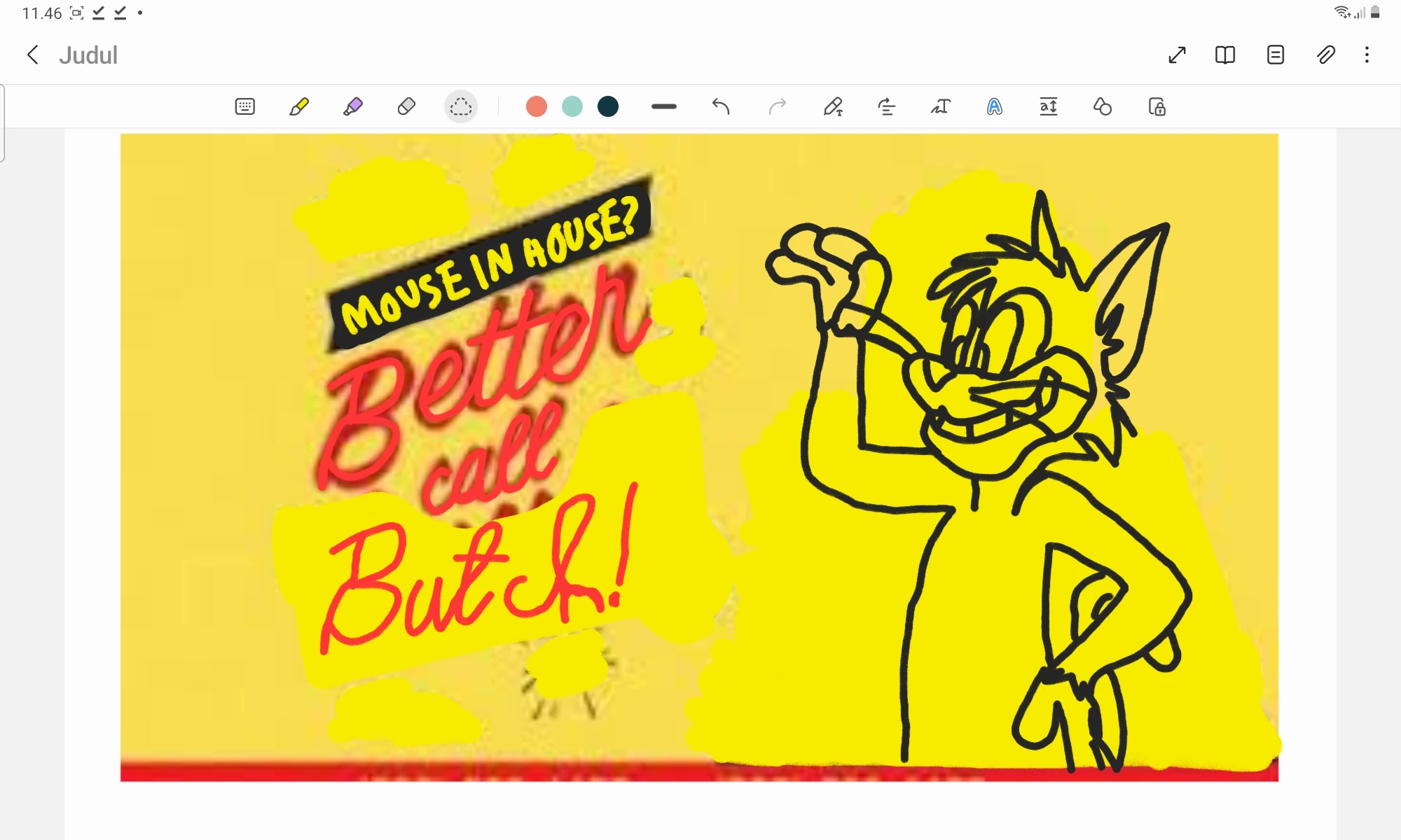 Ajax Mouse Examinator billboard/poster Butch Goodman Fandom