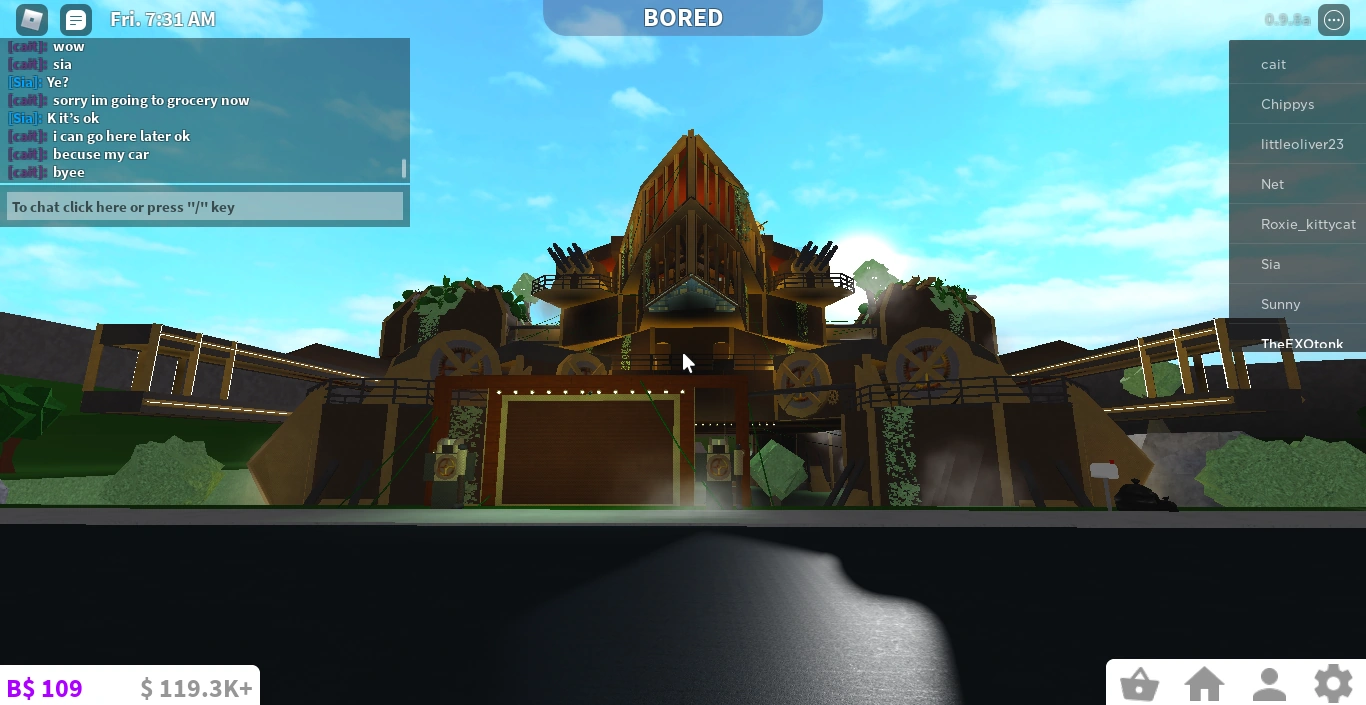 this was my first steampunk build in bloxburg | Fandom