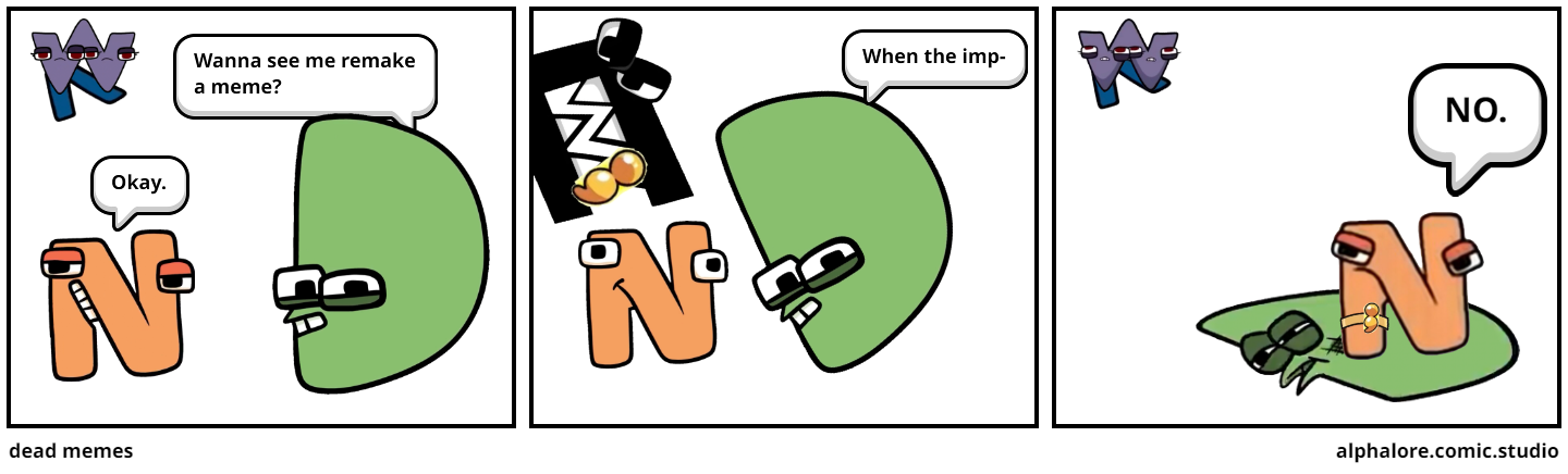 new alphabet lore Comic Studio - make comics & memes with new alphabet lore  characters