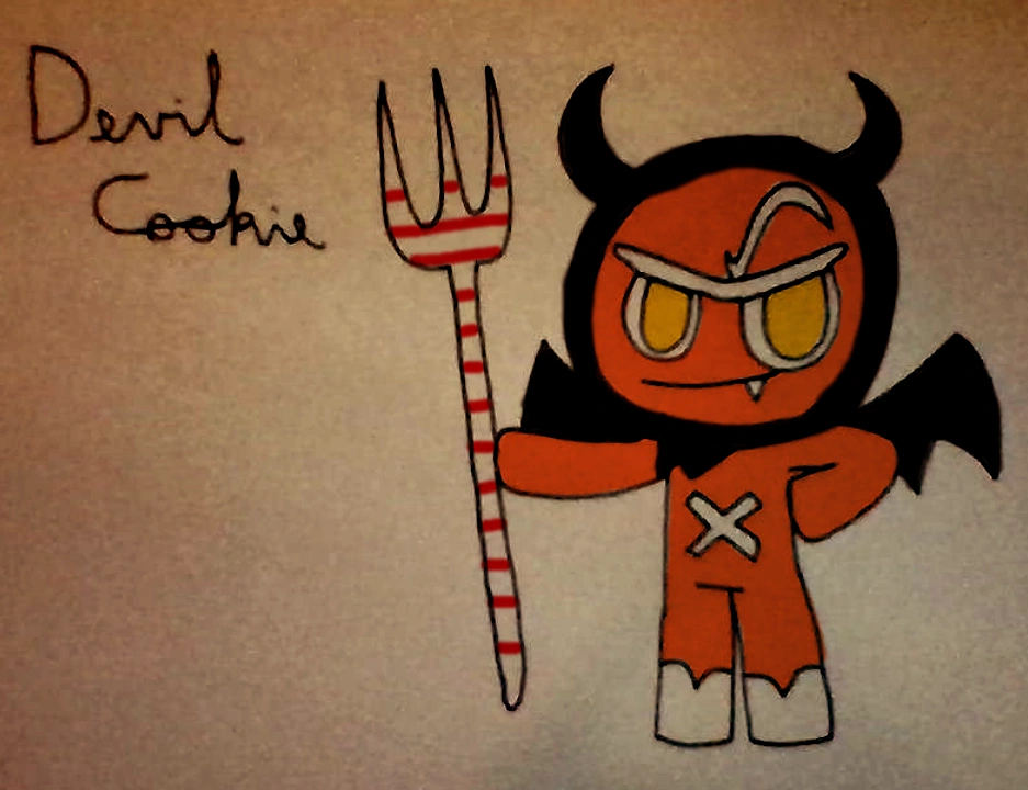 Devil Cookie Fanart 😈🍪 Fandom