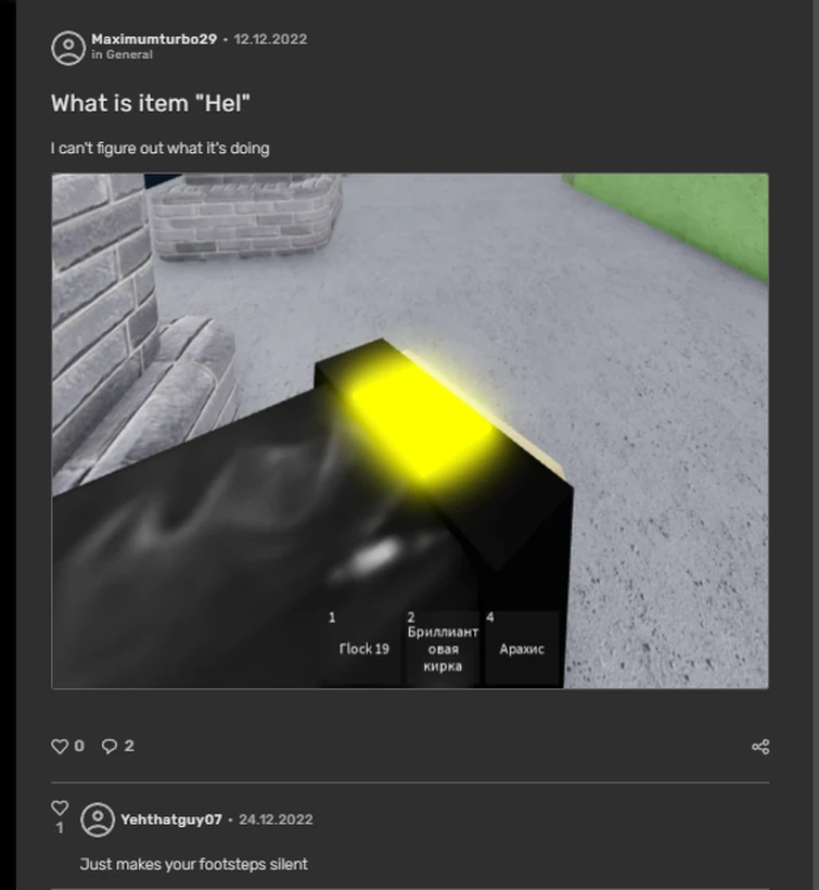 What is item 