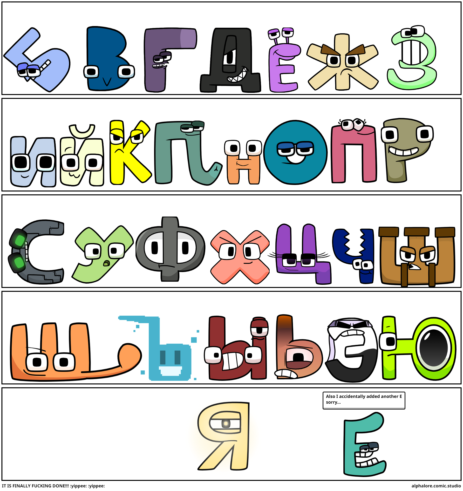 random stuff you can do with alphabet lore letters - Comic Studio