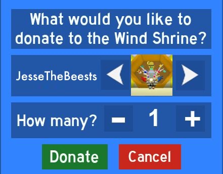 Bee Swarm Simulator Wind Shrine Donations
