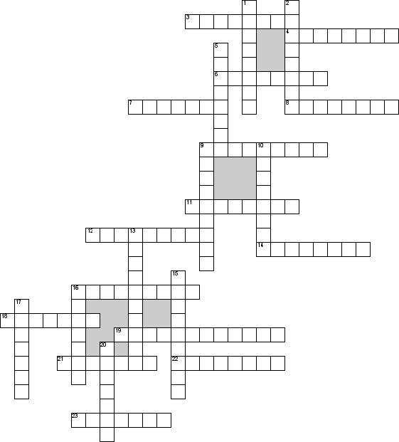 Викторина " Азартный Поттероман " Кроссворд, 3 Тур | Fandom